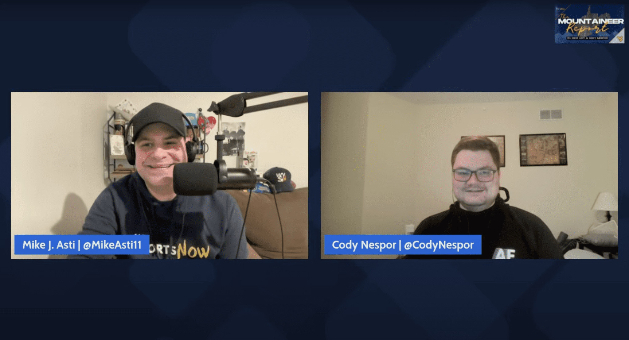 Mike Asti and Cody Nespor talk Darian DeVries leaving WVU for Indiana